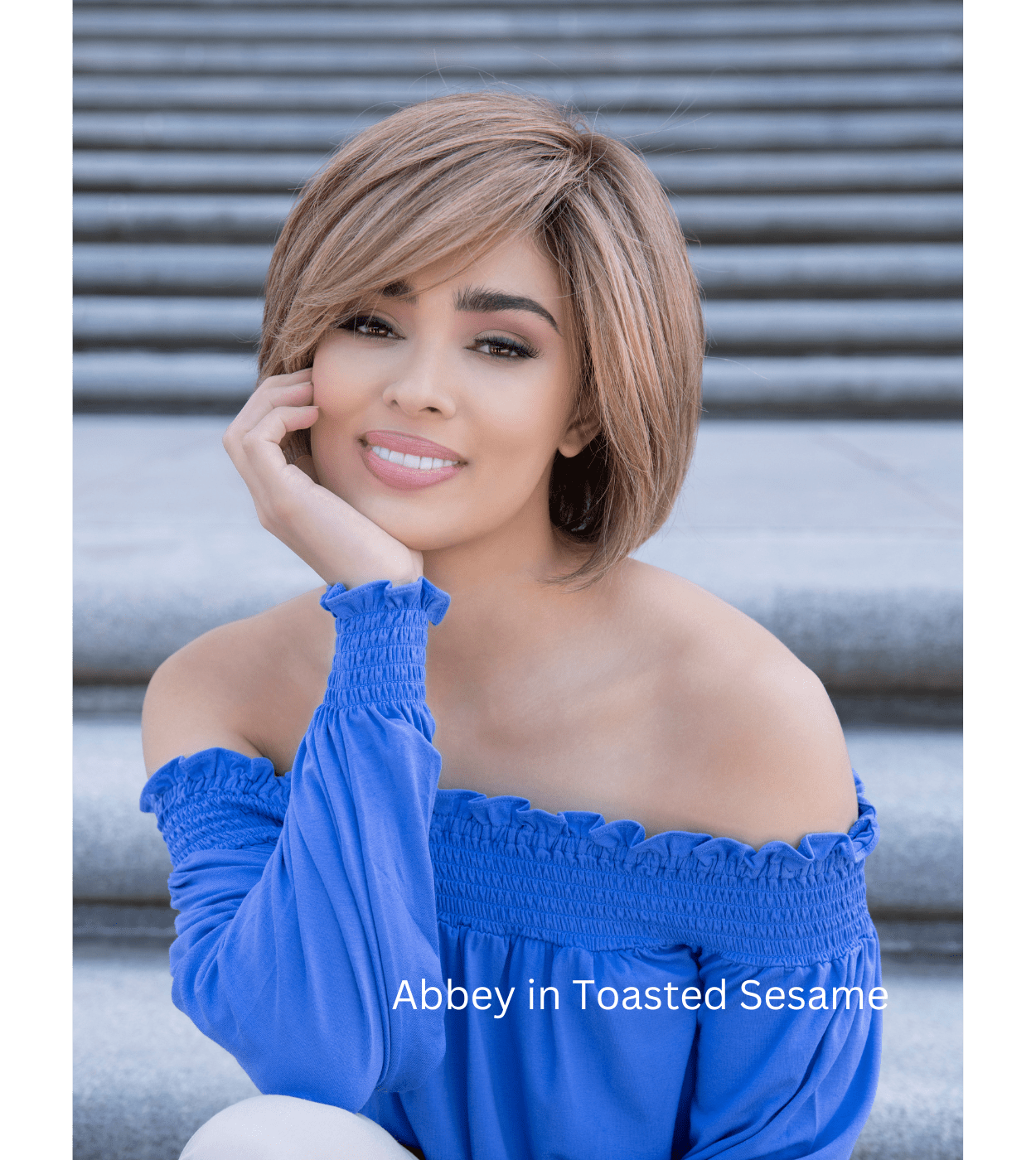 Abbey Wig By Envy | Human Hair / Heat Resistant Synthetic Blend