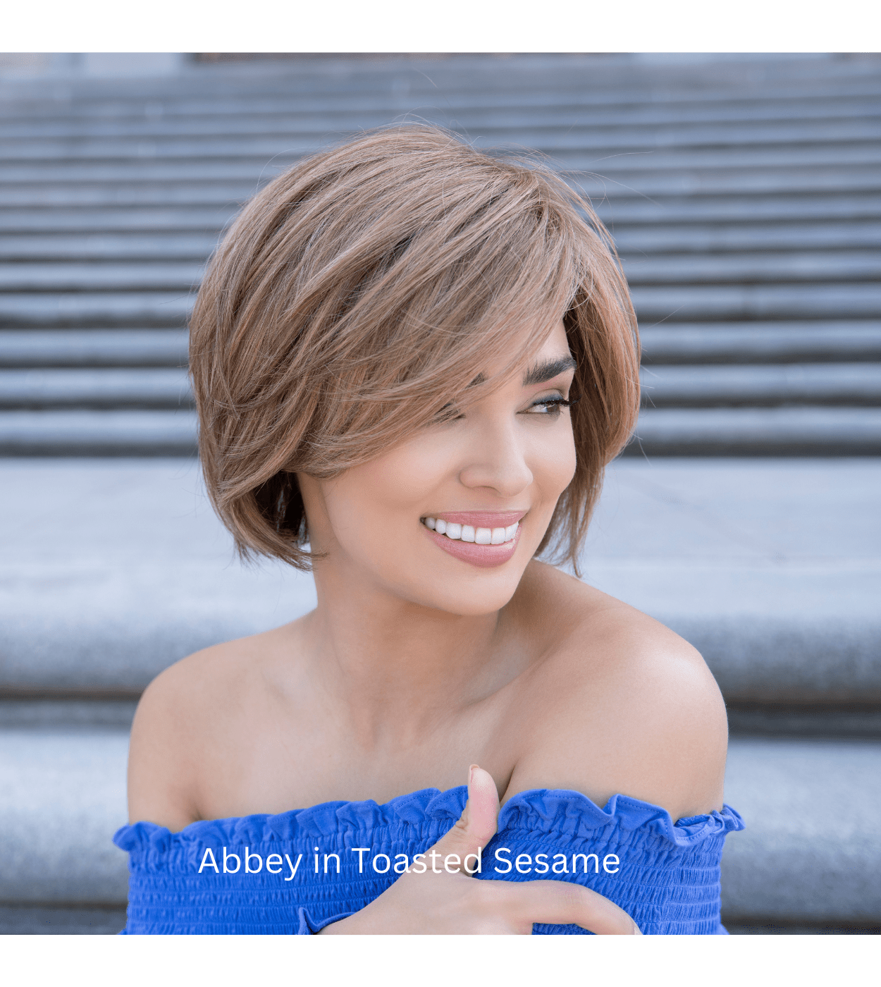 Abbey Wig By Envy | Human Hair / Heat Resistant Synthetic Blend