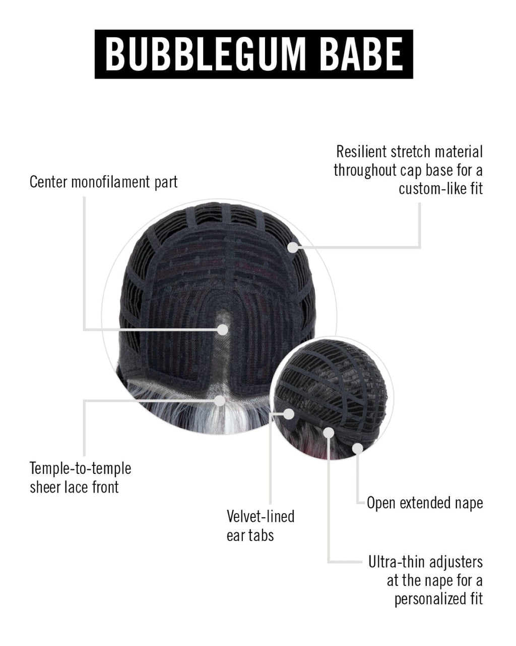 Bubblegum Babe Wig by Hairdo