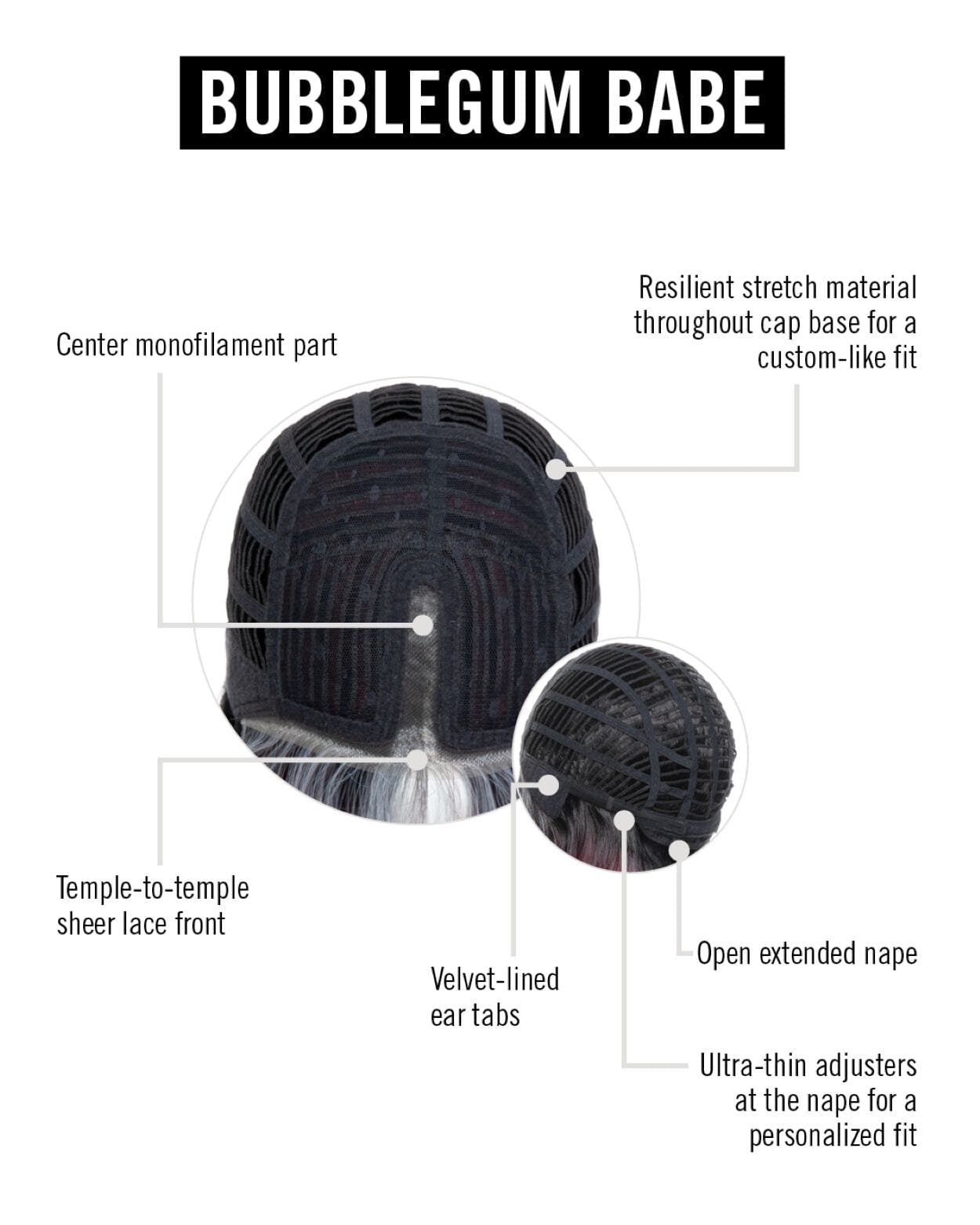 Bubblegum Babe Wig by Hairdo