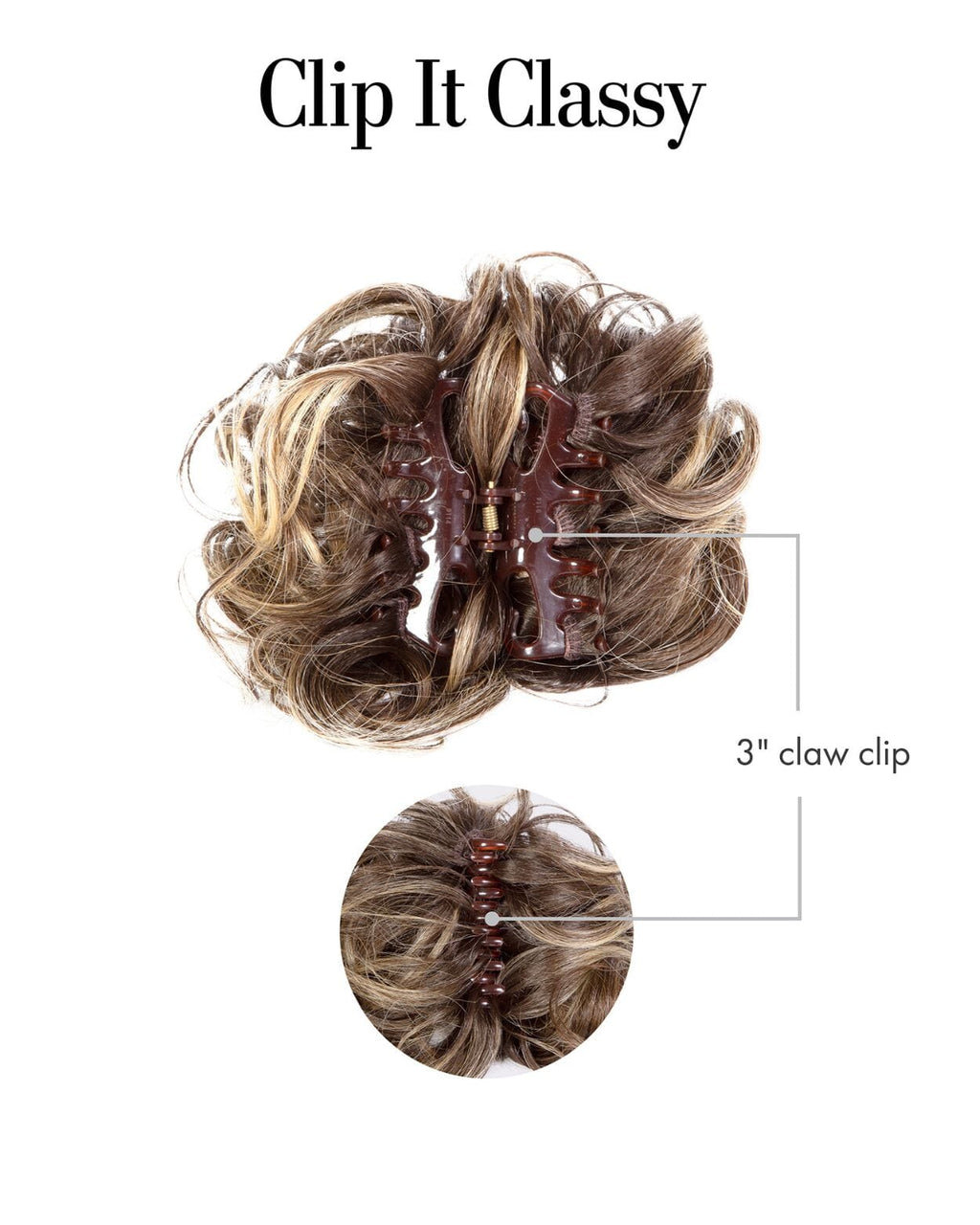 Clip It Classy Hairpiece by Kim Kimble